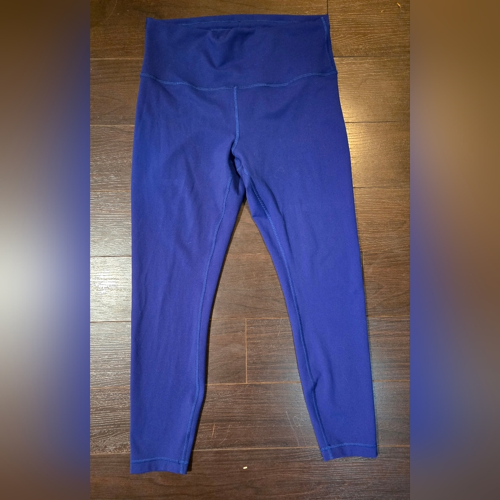 Lululemon Athletica Blue Leggings Performance Fit